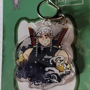 Demon Slayer Acrylic Keychain Japanese Anime Uzui Tengen